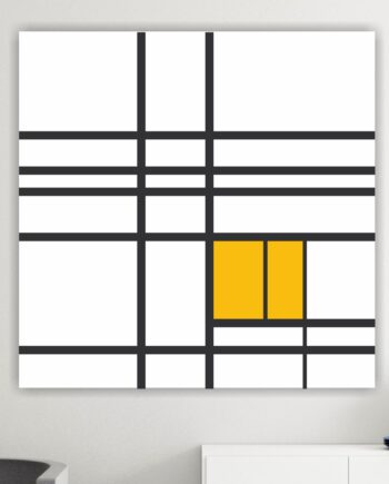 Bauhaus, Geometrie 02. Poster o Quadro su tela, 100% cotone.