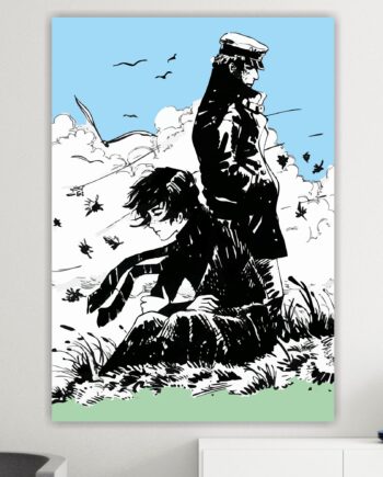Corto Maltese, Arrivederci. Poster o Quadro su tela 100% cotone. Arredamento moderno casa