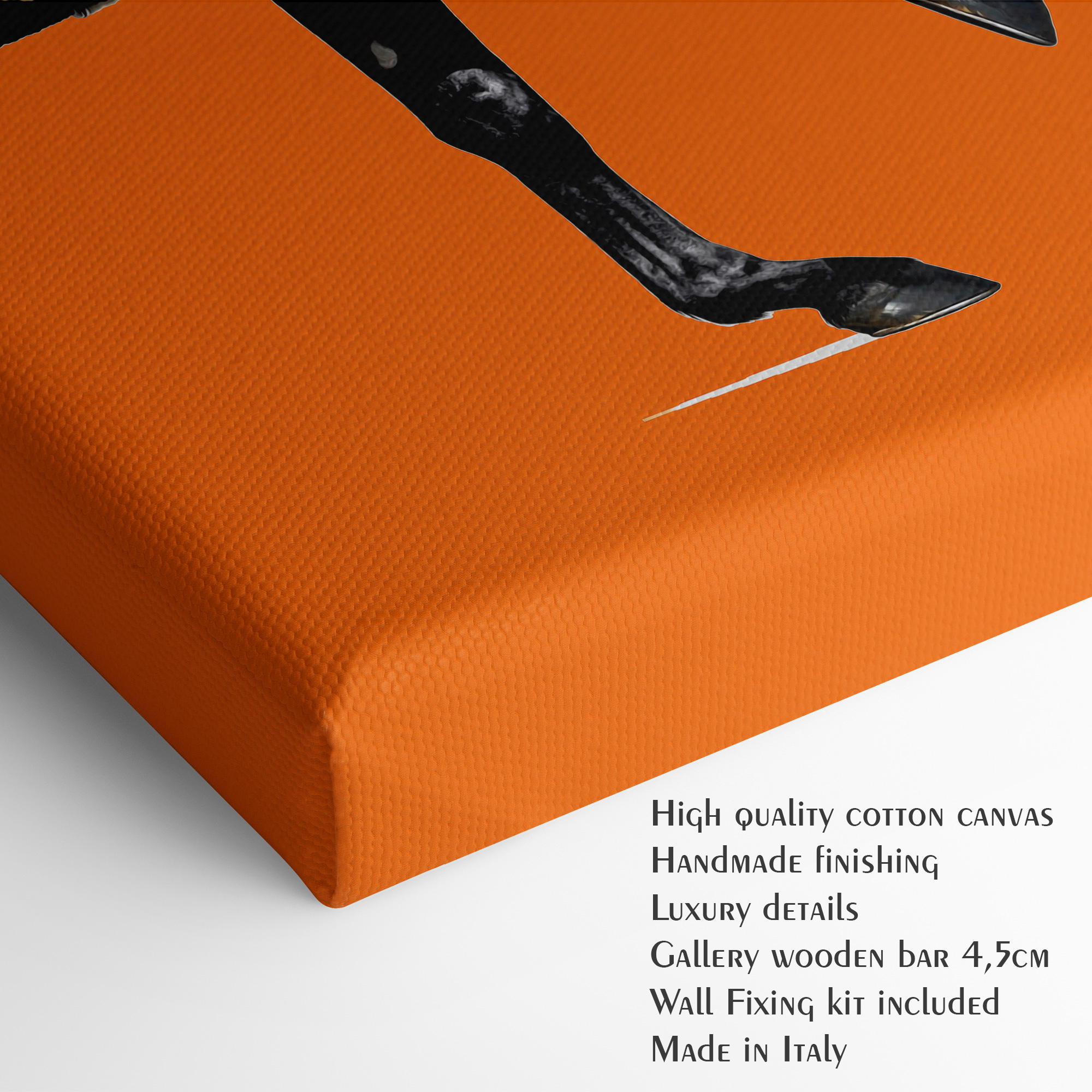 Hermes, Donna a cavallo, profilo sinistro. Poster o Quadro su tela, 100% cotone.